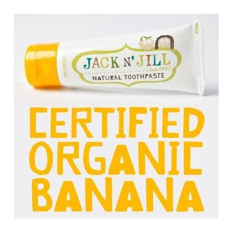 Pasta de dinti naturala copii banana - Jack N Jill