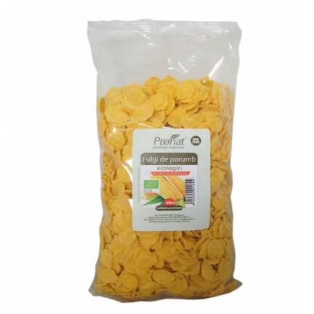 Fulgi de porumb indulciti - eco-bio 350g - Pronat