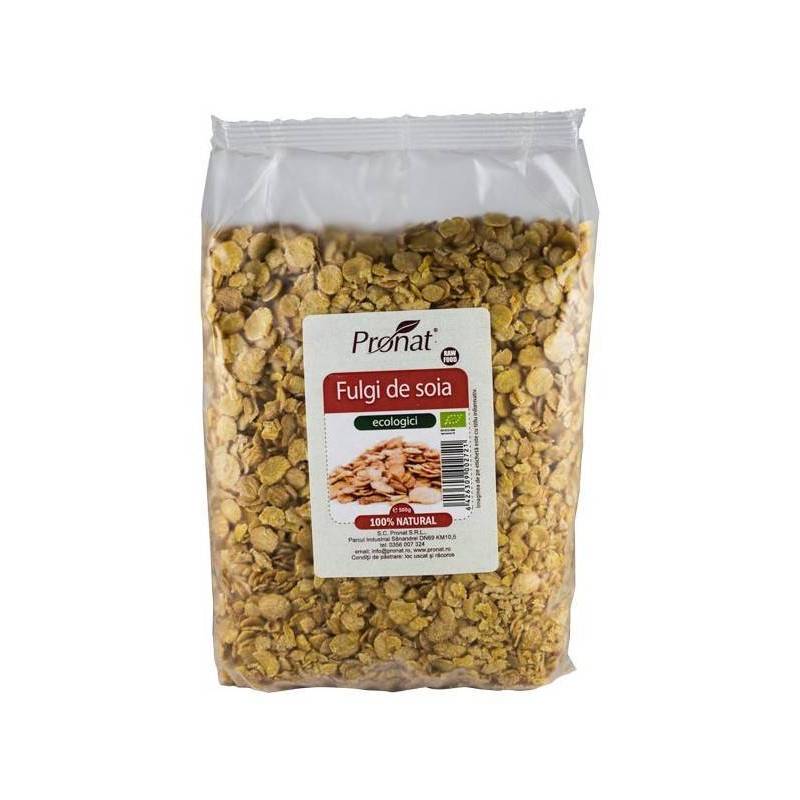 Fulgi de soia - eco-bio 500g - Pronat
