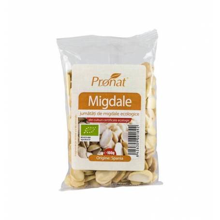 Jumatati de migdale - eco-bio 100g - Pronat