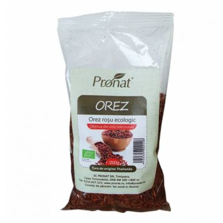 Orez rosu  eco-bio 200g, Pronat