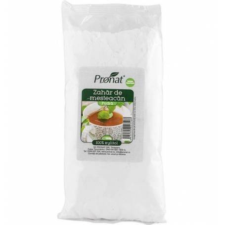 Xylitol - Zahar de mesteacan pudra 100%, 500g - Pronat