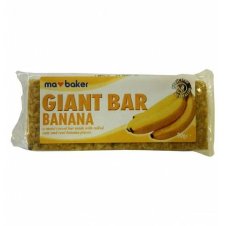Baton din ovaz cu banane Ma Baker eco-bio 90g - Ma Baker