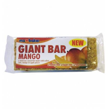 Baton din ovaz cu mango 90g eco-bio - Ma Baker