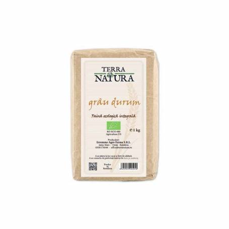 FAINA INTEGRALA DE GRAU DURUM ECO-BIO 1KG - TERRA NATURA