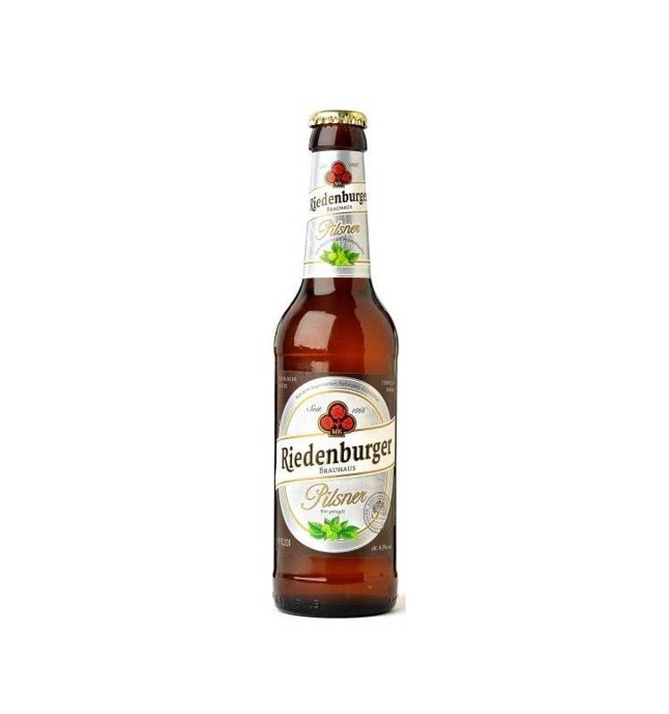 Pilsener, bere bavareza nefiltrata 4,7% vol. alcool- eco-bio 0,33l - riedenburger