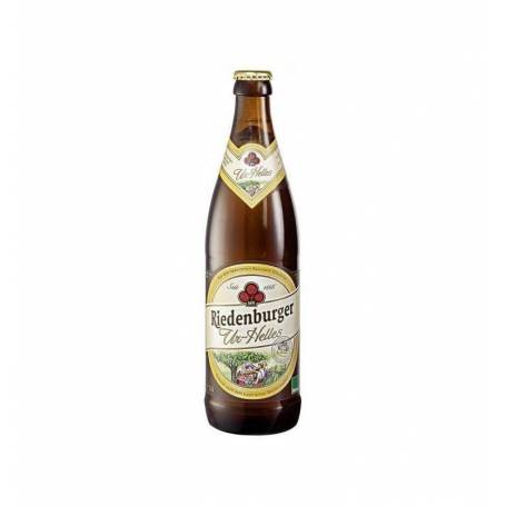 Ur-Helles, Bere bavareza nefiltrata 4,8% vol. alcool- eco-bio 0,5l - Riedenburger