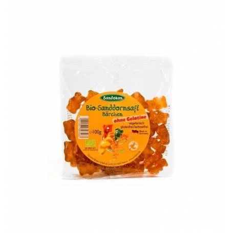 Ursuleti din suc de catina - eco-bio 100g - Sandokan