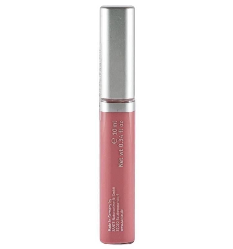 Gloss pentru buze - 01 - roz nud, 10ml - sante