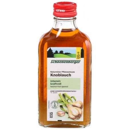 Suc bio de Usturoi 200ml - Schoenenberger