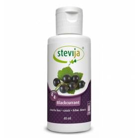 Indulcitor din stevia cu aroma naturala de coacaze, 40ml - Stevija