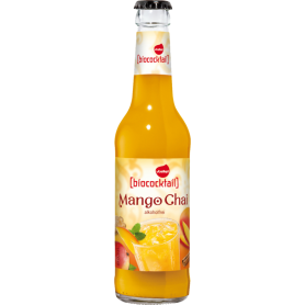 Cocktail Mango Chai, fara alcool - eco-bio 0,33l - Voelkel