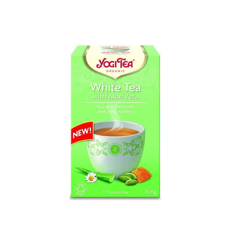 Ceai Alb Cu Aloe Vera - Eco-bio 17pl - Yogi Tea