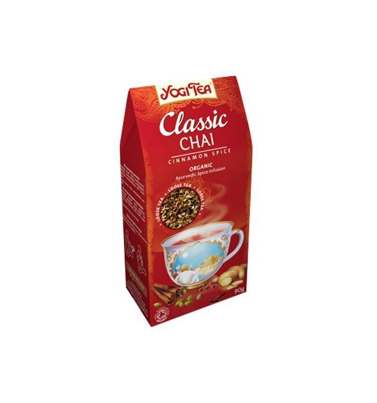 Ceai Bio CLASSIC CHAI - eco-bio 90g - Yogi Tea