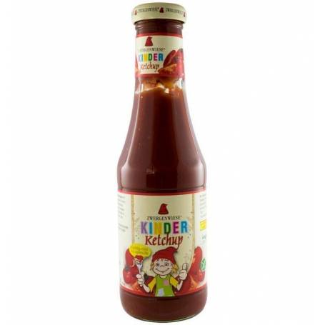 Ketchup pentru copii, din piure de rosii cu mere - eco-bio 500ml - Zwergenwiese