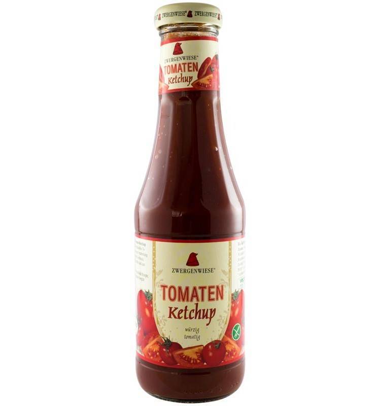 Ketchup, din piure de rosii - eco-bio 500ml - zwergenwiese