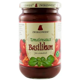Sos de rosii Basilikum - eco-bio 340g - Zwergenwiese