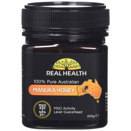 Miere de Manuka MGO 830, NPA 20+, 250g - Real Health