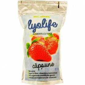 Lyolife - Capsune liofilizate 30g
