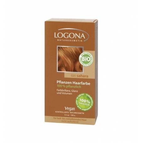 Vopsea de par 100% naturala - Sahara 100g - Logona