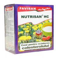 Ceai nutrisan hipocolesterolemiant 50g - favisan