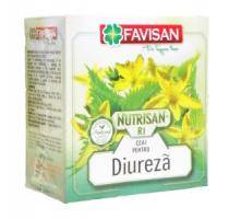 Ceai nutrisan diuretic 50g - Favisan