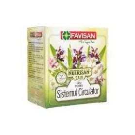 Ceai Nutrisalv Sistem Circulator 50g - FAVISAN
