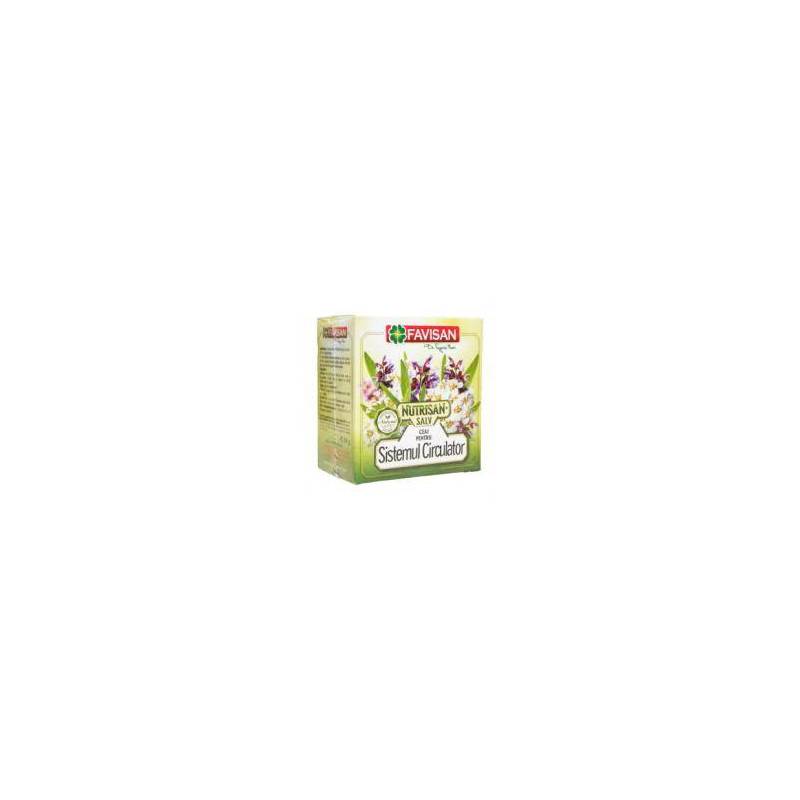 Ceai Nutrisalv Sistem Circulator 50g - FAVISAN