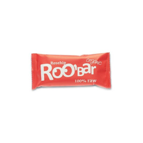 Baton raw bio cu macese 50g ROO BAR