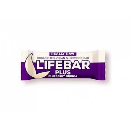 BATON CU AFINE SI QUINOA RAW BIO 47G LIFEBAR PLUS