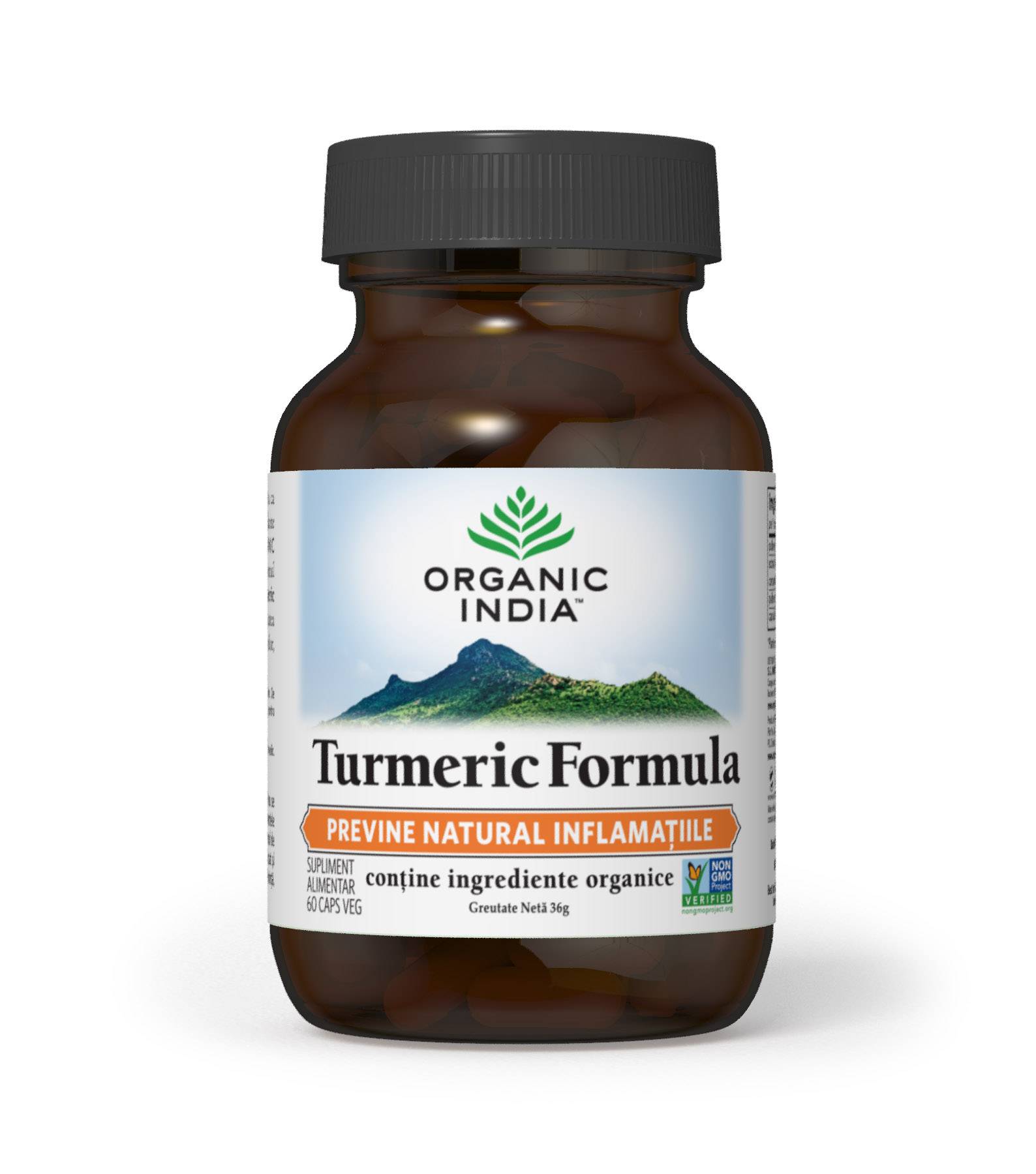 Turmeric formula - 60cps veg - organic india