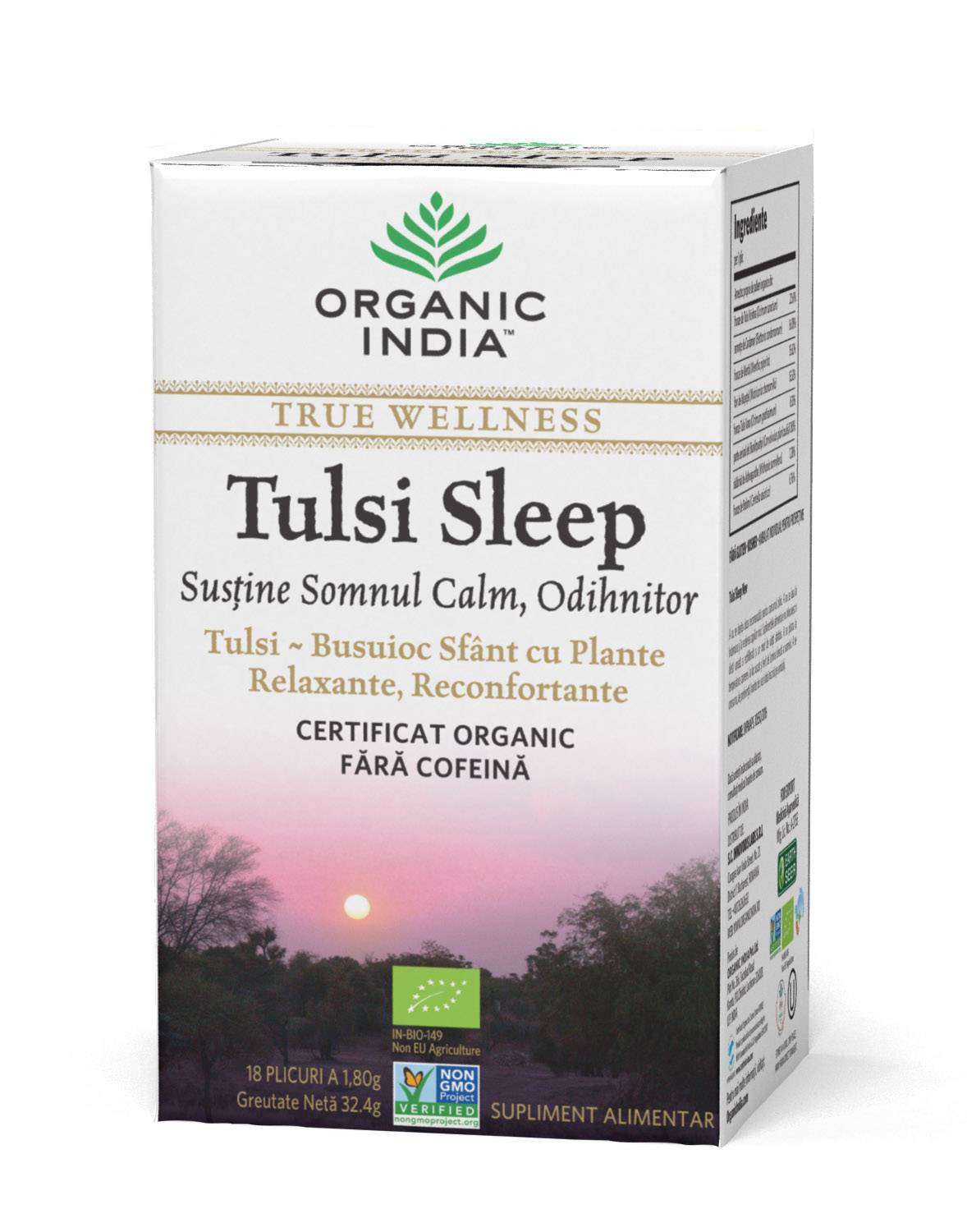 Ceai tulsi sleep 18pl - organic india