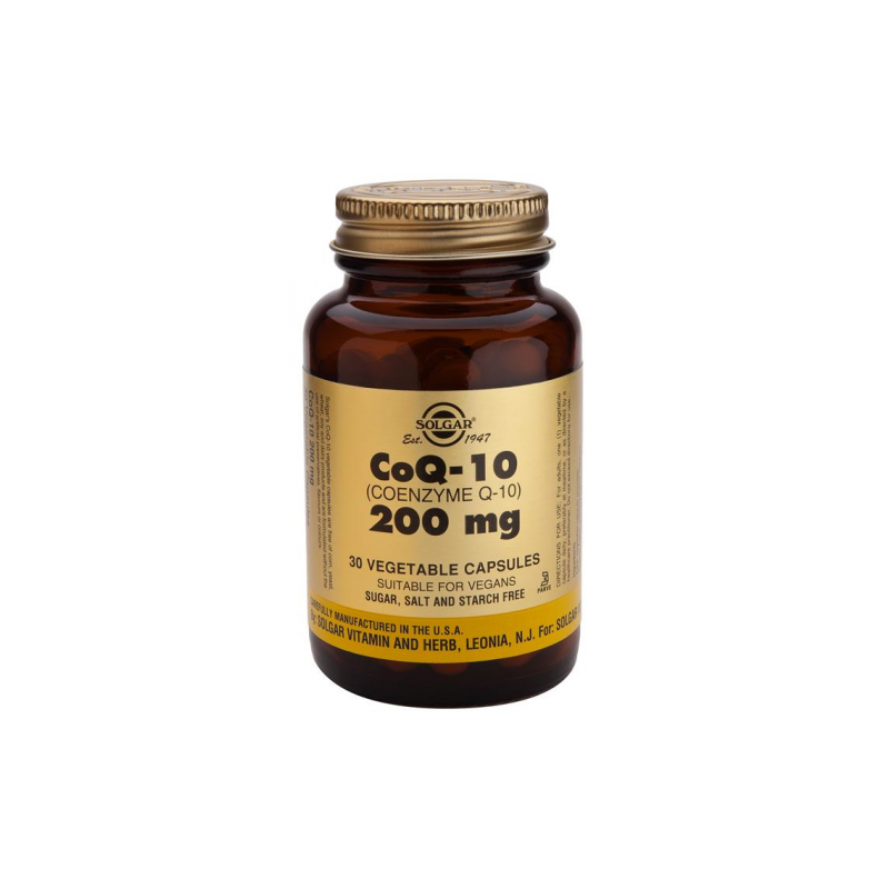 Coenzyme Q-10 - coenzima Q-10 - 200mg 30veg. caps SOLGAR