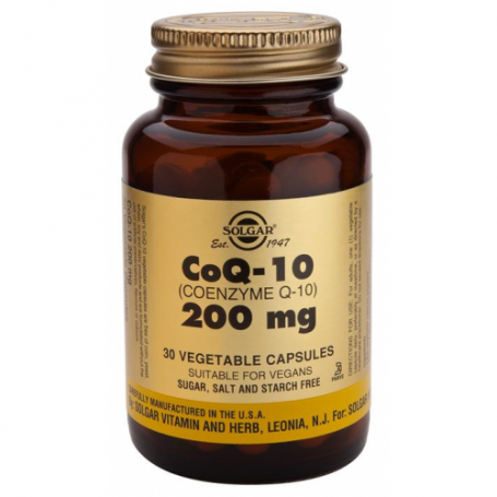 Coenzyme Q-10 - coenzima Q-10 - 200mg 30veg. caps SOLGAR
