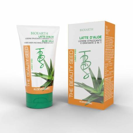 Aloe Milk 2 in 1 – demachiant si lapte hidratant ten - 150ml - Bioearth