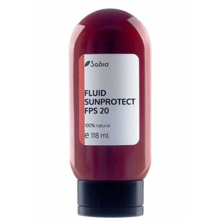 Fluid SunProtect – FPS 20 - 118ml - Sabio - lotiune protectie solara FPS 20 - Sabio