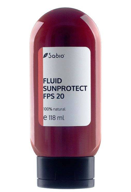 Fluid sunprotect – fps 20 - 118ml - sabio