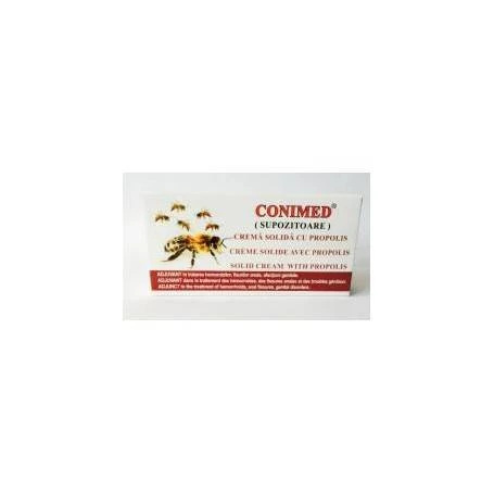 CONIMED PROPOLIS SUPOZITOARE 1,5g - 10buc - Elzin PLant