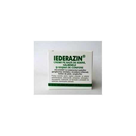 Iederazin crema - iedera, galbenele si conifere 50ml - ELZIN PLANT