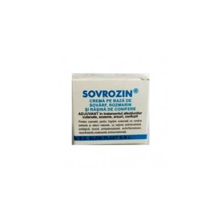 Sovrozin crema - sovarf, rozmarin si conifere 50ml - ELZIN PLANT