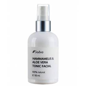 Tonic Facial – Hammamelis si Aloe Vera – 118ml - Sabio