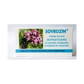 Sovrozin supozitoare - sovarf, rozmarin si conifere 1.5 - 10buc - ELZIN PLANT