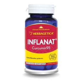 Inflanat + Curcumin95, HERBAGETICA - 60 capsule