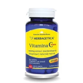 VITAMINA C FORTE 400mg, NATURALA, capsule, HERBAGETICA - 60 capsule