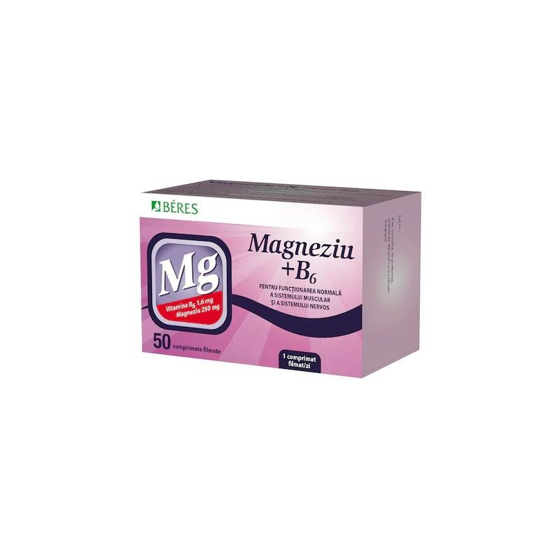 Magneziu+B6 - Beres - 50 capsule
