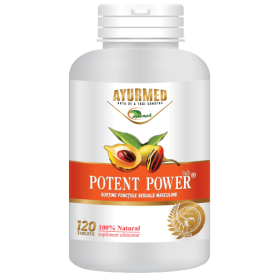 Potent power, tablete pentru potenta masculina - Ayurmed - 120 tablete