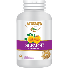Slemol, tablete slabire naturala - Ayurmed - 60 tablete