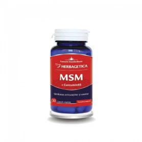 MSM+CURCUMIN 30 CAPSULE - HERBAGETICA