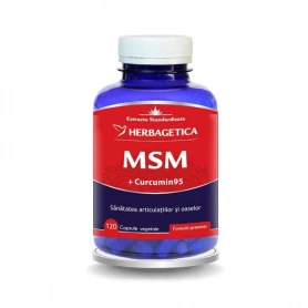 Msm + curcumin capsule - HERBAGETICA - 120 capsule