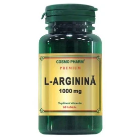 L-Arginina, 1000mg, 60 tablete- Cosmo Pharm
